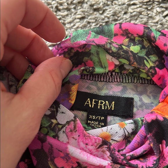 AFRM Multicolor Floral Long Sleeve Top - Picture 5 of 5